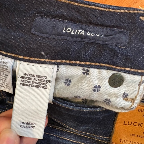 Lucky Brand Lolita Boot Jeans – Women’s 2/26 Dark Wash • Bootcut Revival - Picture 3 of 5